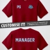 Manager & Initials, Men