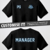 Manager & Initials, Men