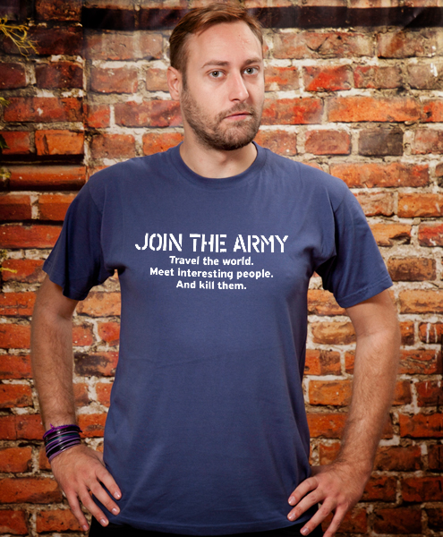 Join The Army!, Men