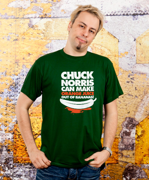 Chuck Norris Can Make Orange Juice..., Men