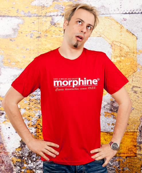 Morphine - Cures Headaches Since 1522, Men