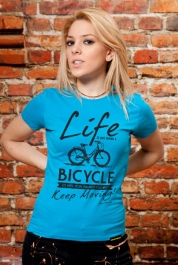 Life Is Like Riding A Bicycle...
