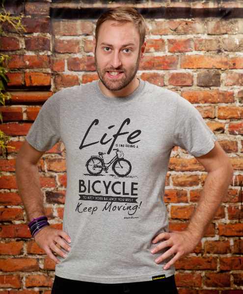 Life Is Like Riding A Bicycle..., Men