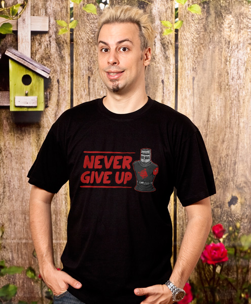 Never Give Up!, Men