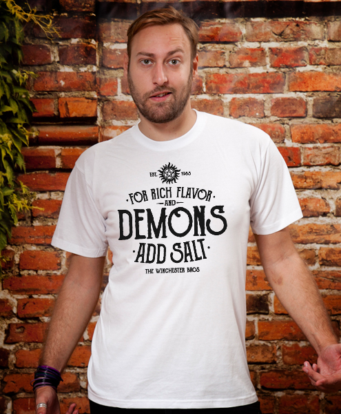 For Rich Flavor & Demons, Add Salt, Men