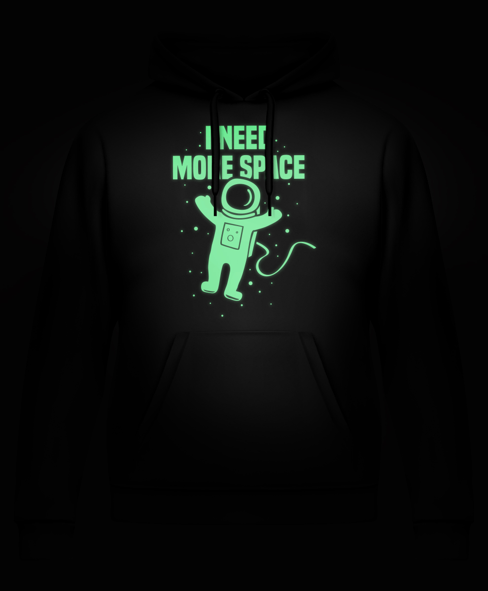 I Need More Space (Glow in the Dark), Unisex