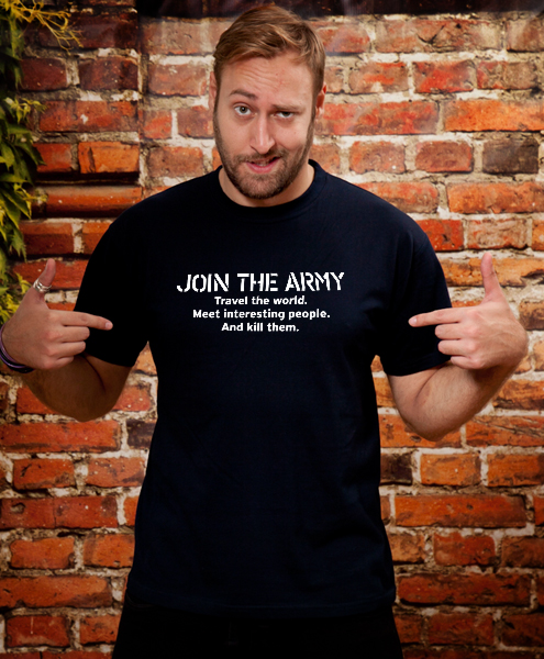 Join The Army!, Men